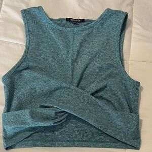 Zobha Aqua Heather Top